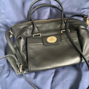 Black Kate Spade crossbody or shoulder bag
